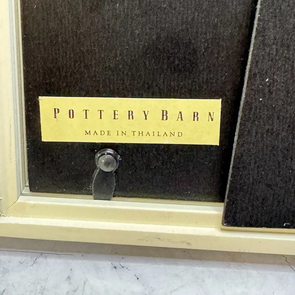 Pottery Barn Wood Gallery Picture Frame Cadre 4x4